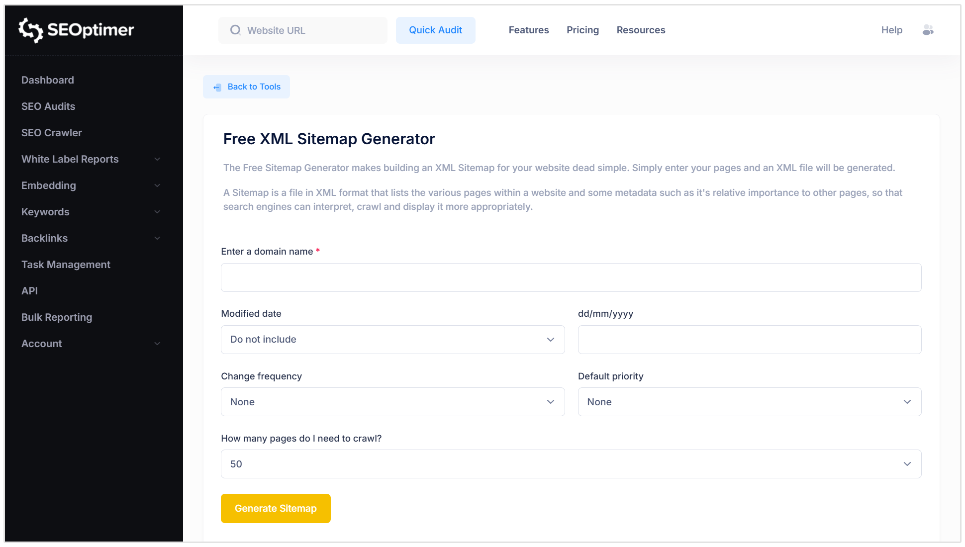Sitemap-Generator